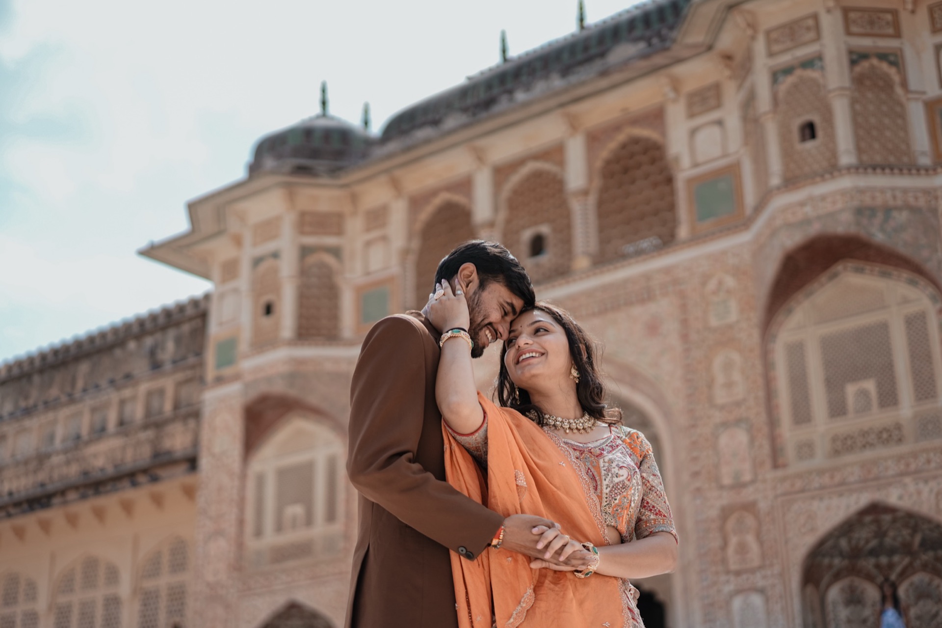 Jaivik & Prutha portrait
